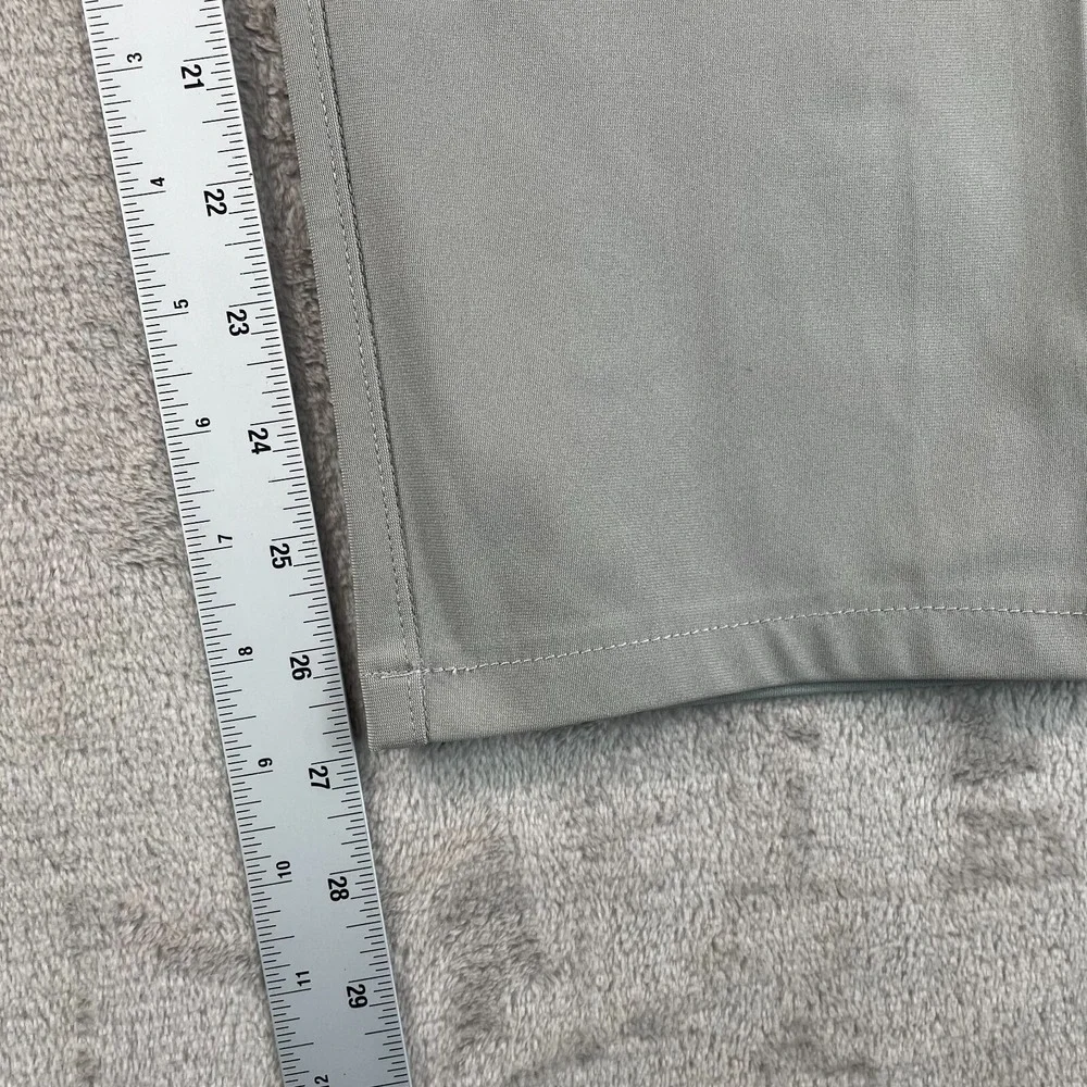 Vuori Meta Pants Men 34x27 Driftwood Athletic Slim Fit 5-Pocket Stretch NWT $128